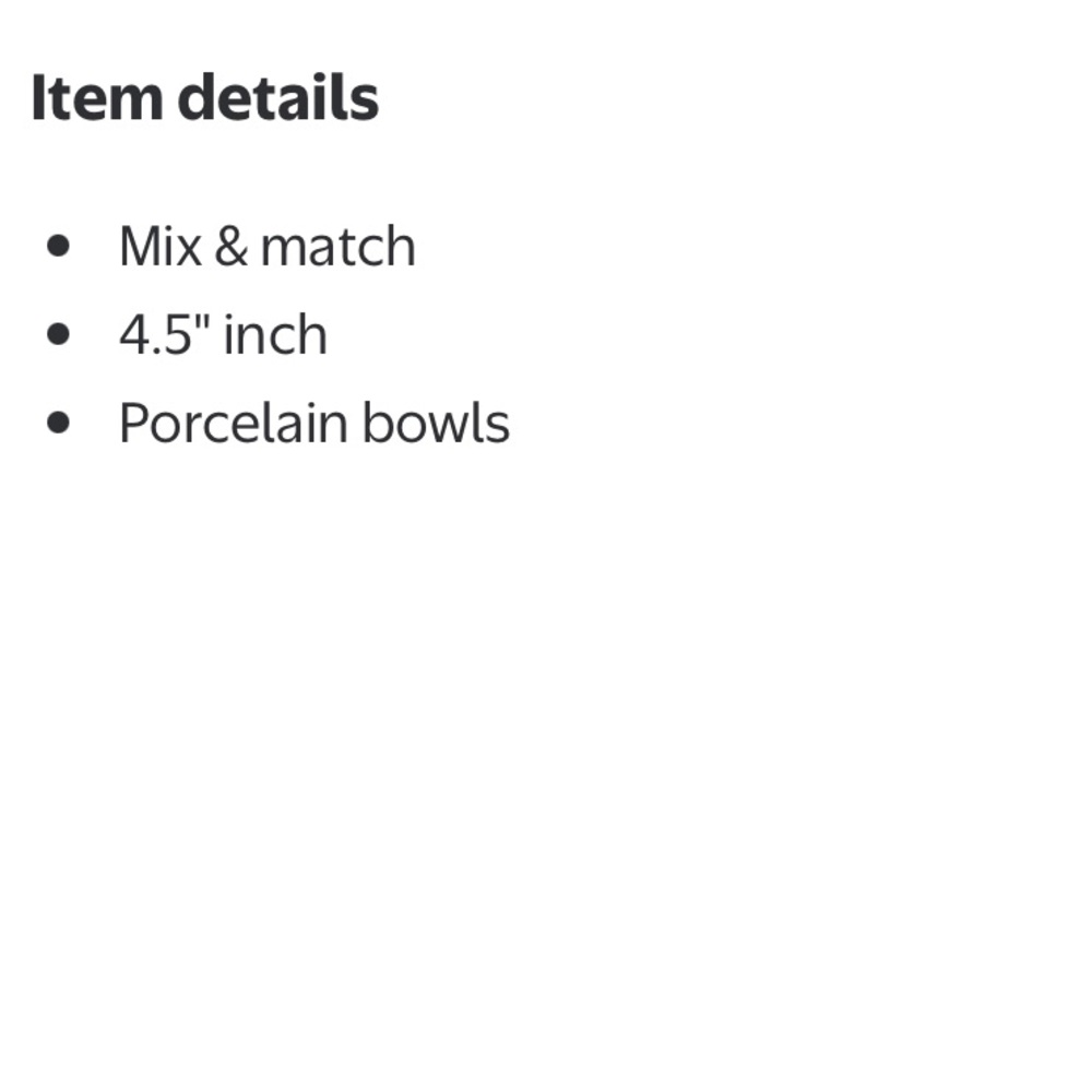 Trudeau Porcelain Bowls Set - Multicolor (FIRM PRICE) - Picture 3 of 5